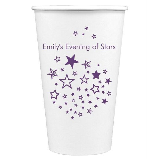 Star Party Paper Coffee Cups